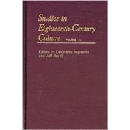 Studies In Eighteenth-century Culture