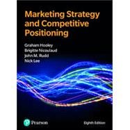 Marketing Strategy and Competitive Positioning, 8th edition
