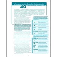 El enfoque en los elementos fundamentales (Pack of 20) 40 elementos para un desarrollo sano