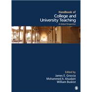 Handbook of College and University Teaching
