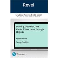Revel for Starting Out With Java: Control Structures through Objects -- Access Card,9780136921929