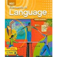 Holt Elements of Language, First Course Grade 7