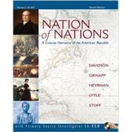 Nation of Nations Concise, Vol.1 with Primary Source Investigator and PowerWeb