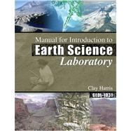 Manual For Introduction To Earth Science: Laboratory Geology 1031