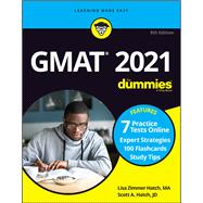 GMAT For Dummies 2021 Book + 7 Practice Tests Online + Flashcards