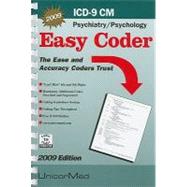 ICD-9-CM 2009 Easy Coder Psychiatry/Psychology