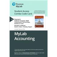 MyLab Accounting with Pearson eText -- Combo Access Card -- for Pearson's Federal Taxation 2020 Corporations, Partnerships, Estates & Trusts