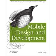 Mobile Design and Development, 1st Edition