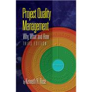 Project Quality Management, Third Edition Why, What and How