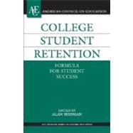 College Student Retention Formula for Student Success