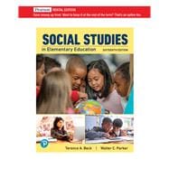 Social Studies in Elementary Education [Rental Edition]