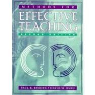 Methods For Effective Teaching (2nd Ed)