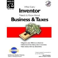 What Every Inventor Needs to Know about Business and Taxes