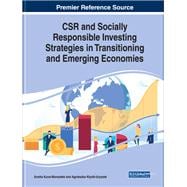 Csr and Socially Responsible Investing Strategies in Transitioning and Emerging Economies