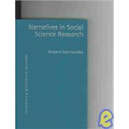 Narratives in Social Science Research