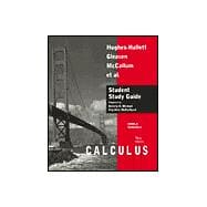 Calculus, 3rd Edition, Single Variable, Student Study Guide, 3rd Edition