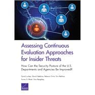 Assessing Continuous Evaluation Approaches for Insider Threats
