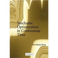 Stochastic Optimization in Continuous Time