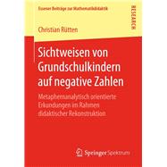 Sichtweisen Von Grundschulkindern Auf Negative Zahlen
