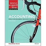Accounting 6e Binder Ready Version + WileyPLUS Registration Card