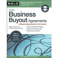Business Buyout Agreements : Plan Now for Retirement, Death, Divorce or Owner Disagreements