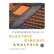 Fundamentals of Electric Circuit Analysis