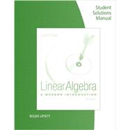 Student Solutions Manual for Poole's Linear Algebra: A Modern Introduction, 4th