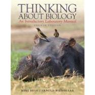 Thinking About Biology An Introductory Laboratory Manual