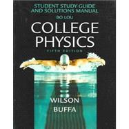 Student Study Guide and Solutions Manual