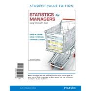 Statistics for Managers Using Microsoft Excel, Student Value Edition