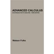 Advanced Calculus An Introduction to Analysis