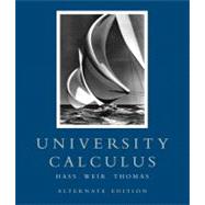 University Calculus Alternate Edition