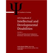 APA Handbook of Intellectual and Developmental Disabilities, Volume 2