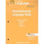 Holt Elements of Language Developmental First Course: Developmental Language Skills