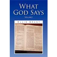 What God Says : Volume I