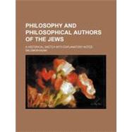 Philosophy and Philosophical Authors of the Jews