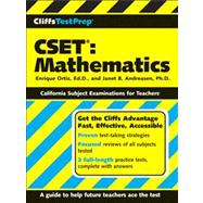 CliffsTestPrep CSET : Mathematics,9780470131978