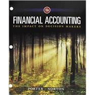 Financial Accounting The Impact on Decision Makers, Loose-Leaf Version