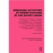 Wrecking Activities at Power Stations in the Soviet Union