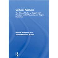 Cultural Analysis: The Work of Peter L. Berger, Mary Douglas, Michel Foucault, and Jnrgen Habermas