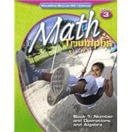 Math Triumphs, Grade 3, Student Study Guide, Book 1: Number and Operations and Algebra