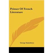 Primer of French Literature