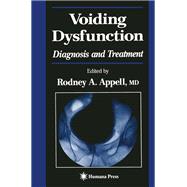 Voiding Dysfunction,9781592591985