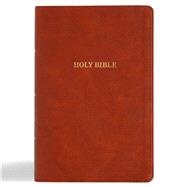 KJV Giant Print Reference Bible, Burnt Sienna LeatherTouch