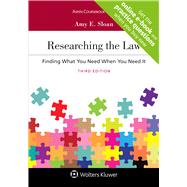 Researching the Law: Finding What You Need When You Need It (Looseleaf) [Connected Casebook] (Aspen Coursebook) 3rd Edition