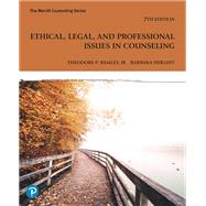 Pearson eText Access Code for Ethical, Legal, and Professional Issues in Counseling