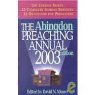 Abingdon Preaching Annual : 2003 Edition