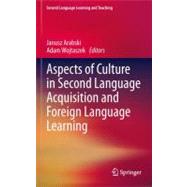 Aspects of Culture in Second Language Acquisition and Foreign Language Learning