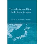 The Voluntary and Non-profit Sector in Japan: The Challenge of Change