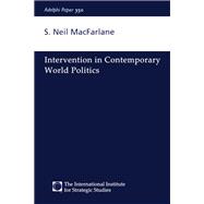 Intervention in Contemporary World Politics